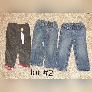 2T Stylish Kids Denim Jeans Set